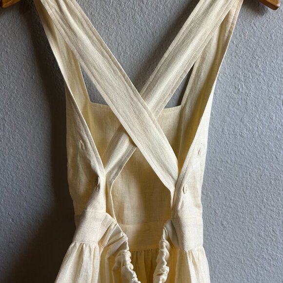 Offon Linen Sun Dress - Picture 3 of 4